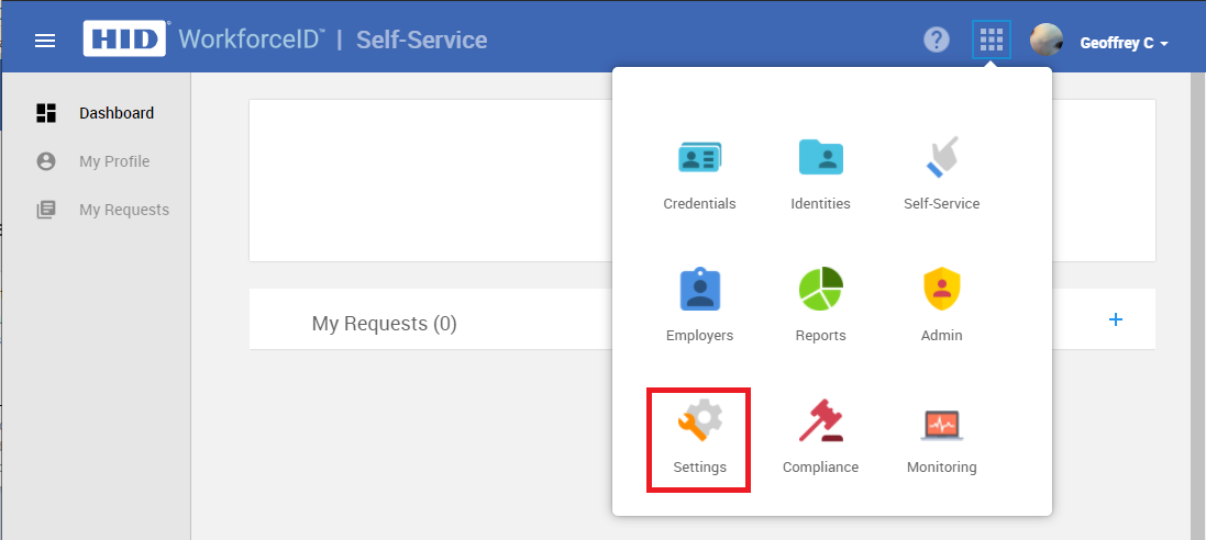Configure